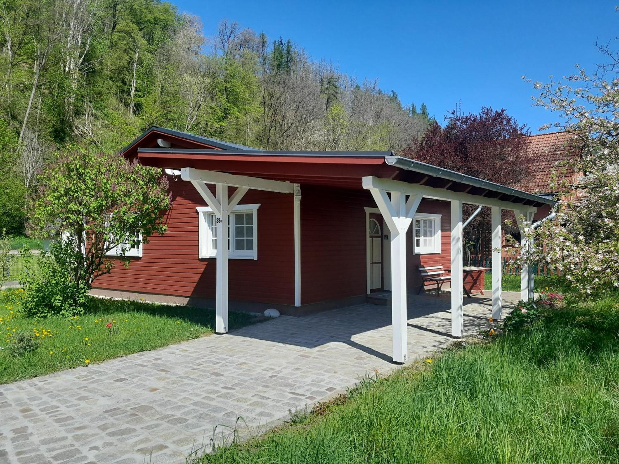 Ferienhaus Am Wald Wippra 외부 사진